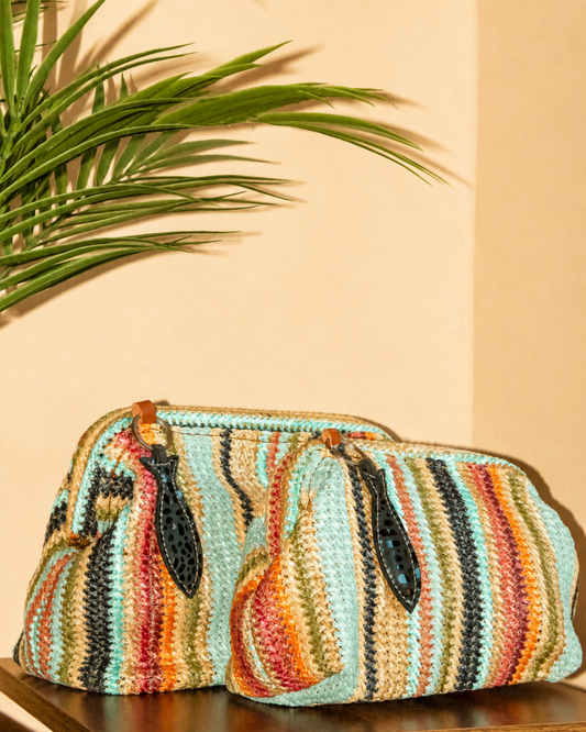 Coastal Breeze charm Clutch small